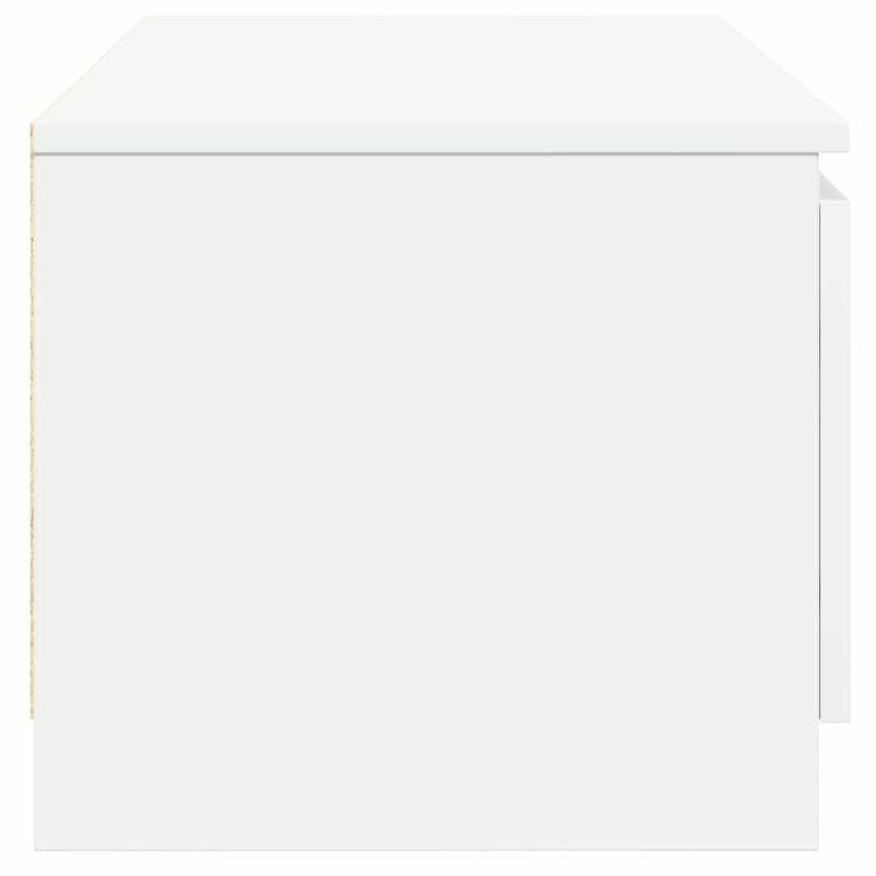 vidaXL TV Cabinet White 140x40x35.5 cm Engineered Wood