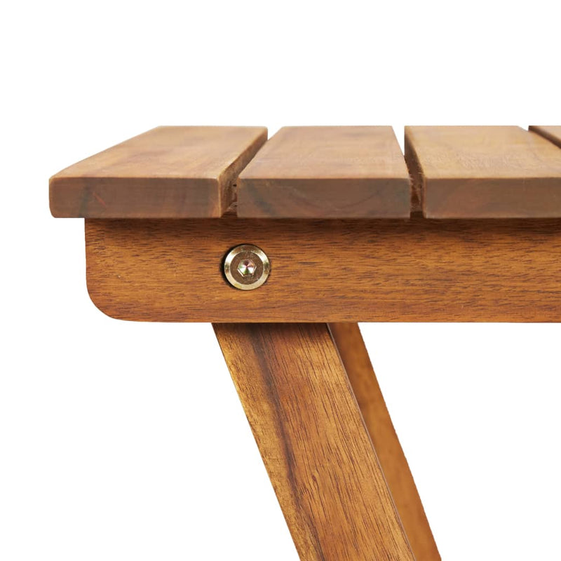 vidaXL Plant Stand 30x30x38 cm Solid Acacia Wood