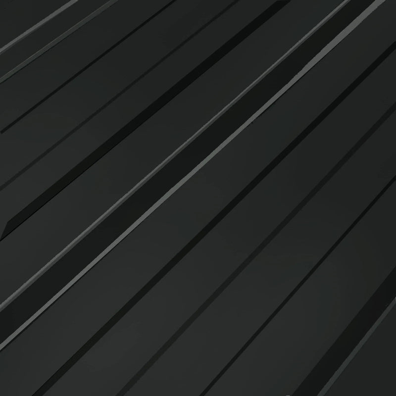 Roof Panel 12 pcs Anthracite 129 x 45 cm Galvanised steel