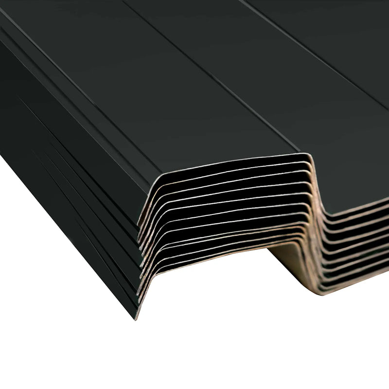 Roof Panel 12 pcs Anthracite 129 x 45 cm Galvanised steel