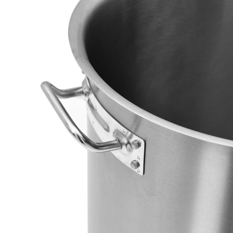 vidaXL Stock Pot 98 L 50x50 cm Stainless Steel