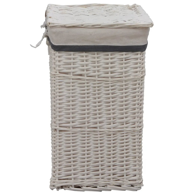 Laundry Basket White Willow