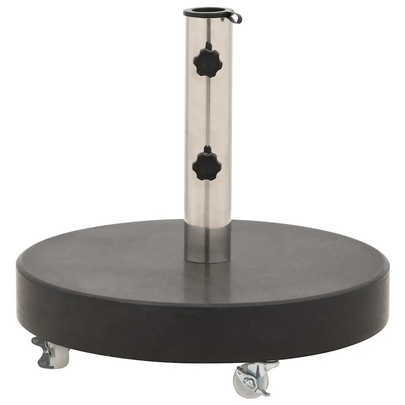 Parasol Base Granite 30 kg Round Black