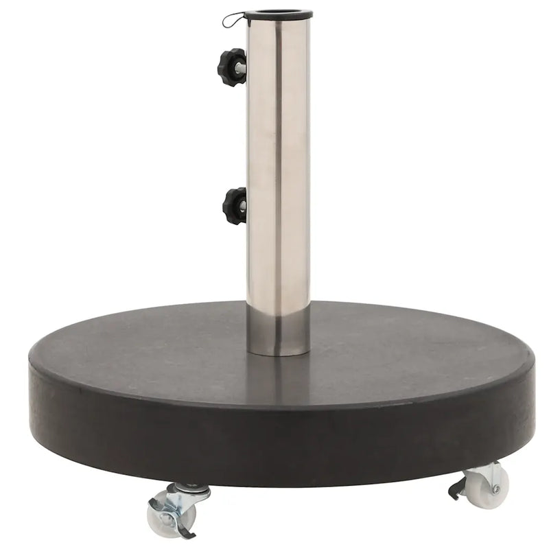 Parasol Base Granite 30 kg Round Black