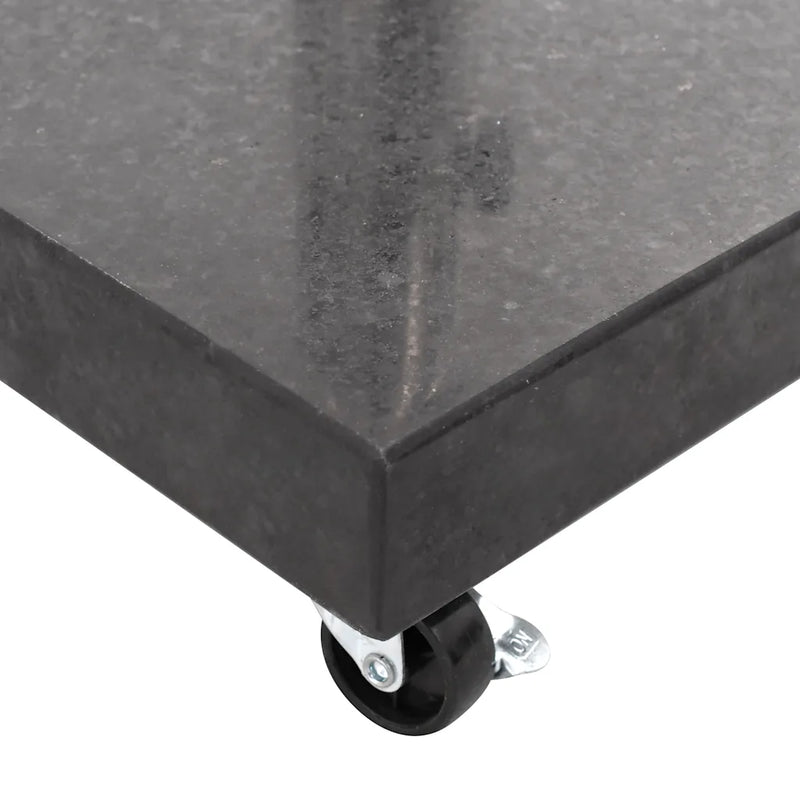 Parasol Base Granite 30 kg Square Black