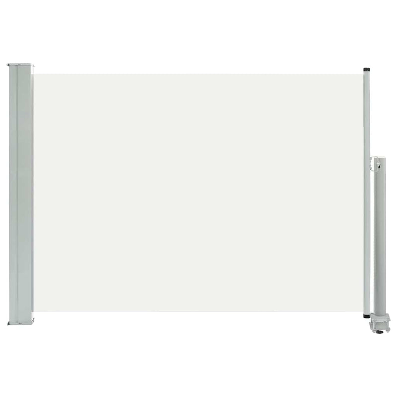 vidaXL Patio Retractable Side Awning 80x300 cm Cream