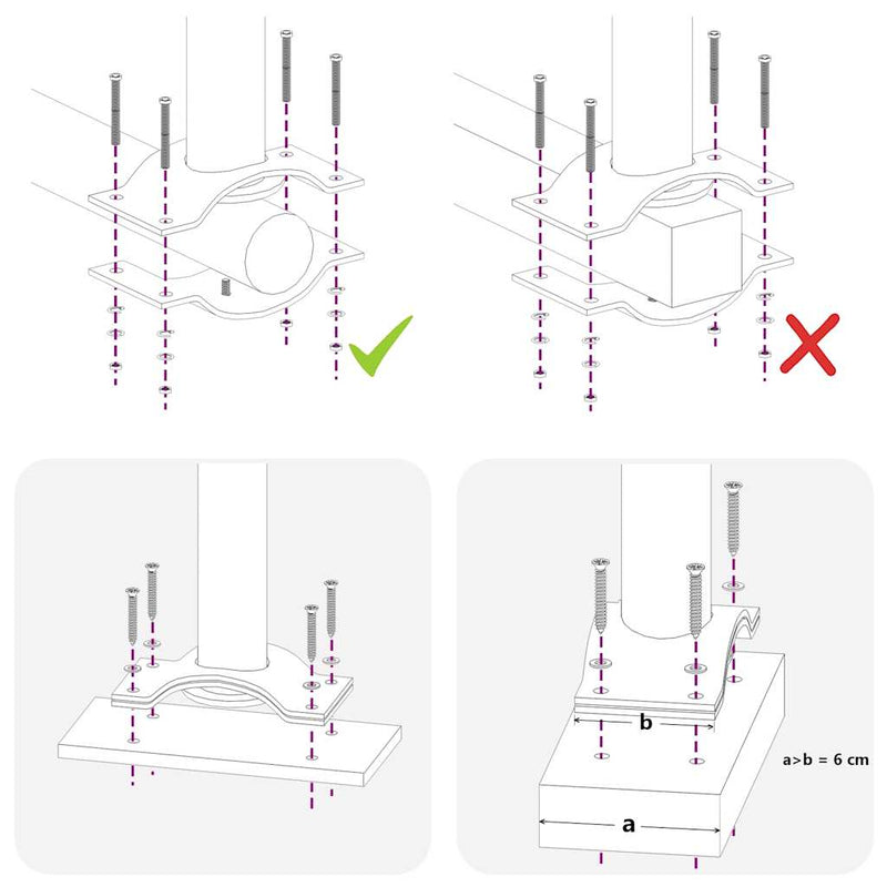 vidaXL Patio Retractable Side Awning 80x300 cm Cream