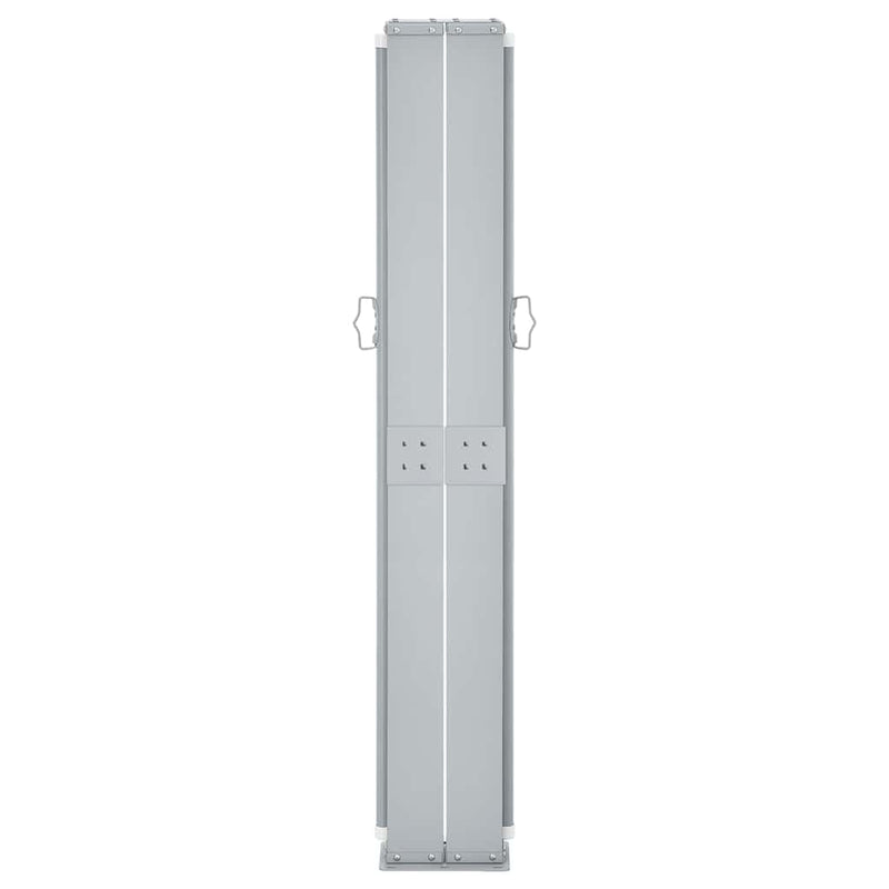 vidaXL Retractable Side Awning Black 140x600 cm