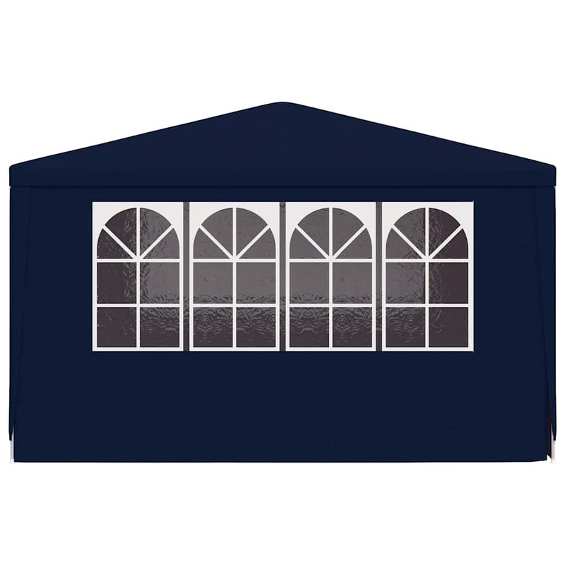 vidaXL Professional Party Tent with Side Walls 4x4 m Blue 90 g/m²