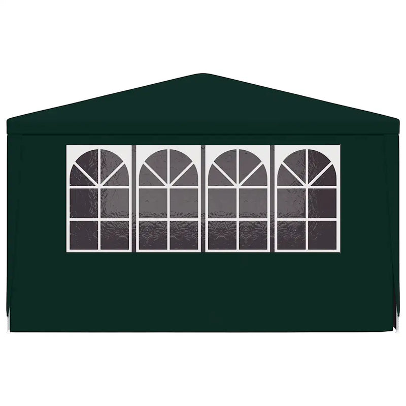 Professional Party Tent with Side Walls 4x4 m Green 90 g/m��