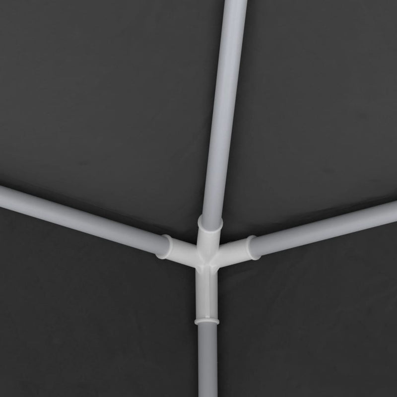 vidaXL Professional Party Tent with Side Walls 4x9 m Anthracite 90 g/m²