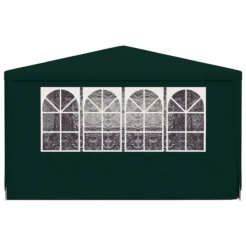 Professional Party Tent with Side Walls 4x9 m Green 90 g/m��