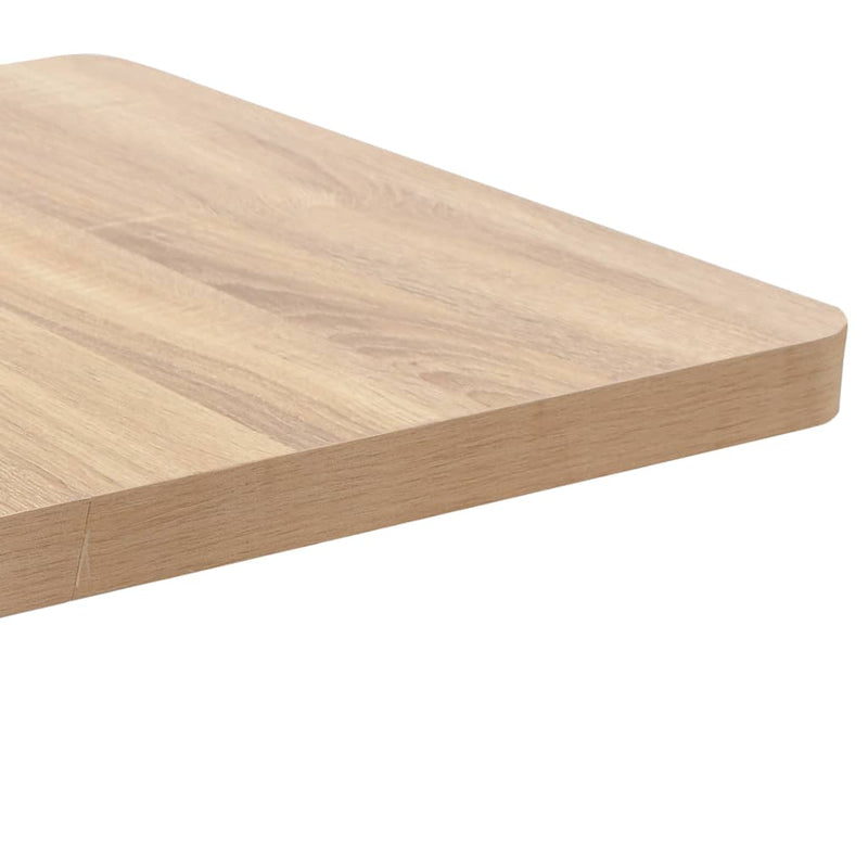 vidaXL Bistro Table Light Brown 60x60 cm MDF