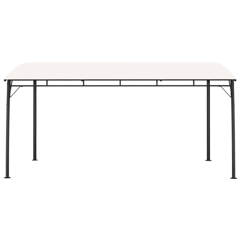 Garden Sunshade Awning 4x3x2.55 m Cream
