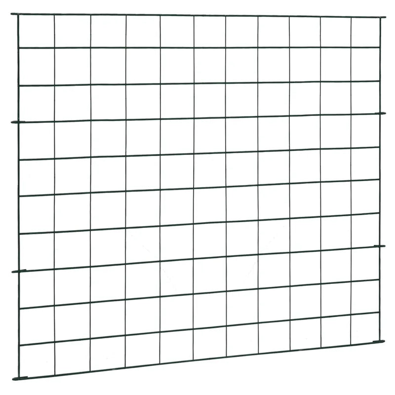 Garden Fence Set 77.5x64 cm Green