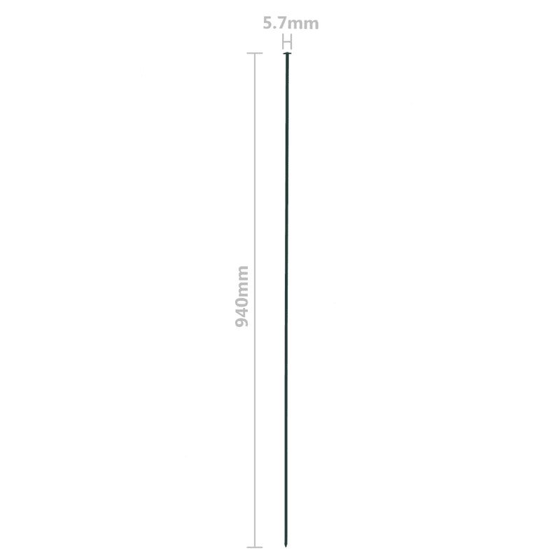 Garden Fence Set 77.5x64 cm Green
