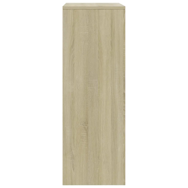 Sideboard with 6 Drawers Sonoma Oak 50x34x96 cm Engineered Wood