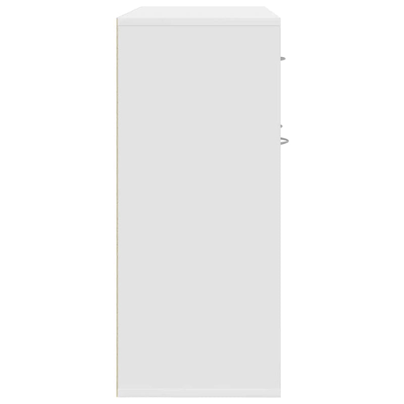 vidaXL Sideboard White 88x30x70 cm Engineered Wood