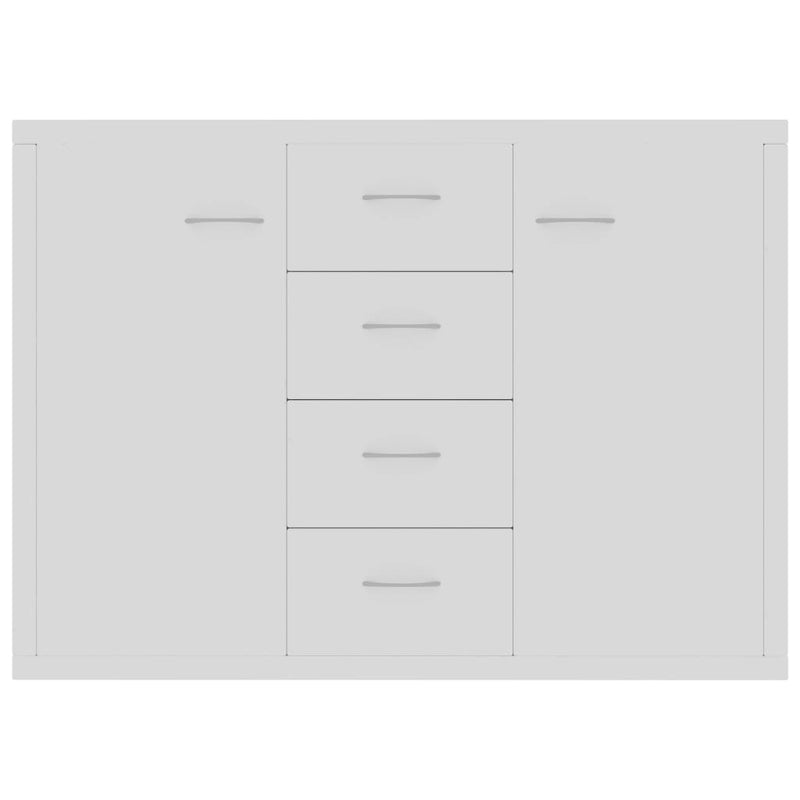 vidaXL Sideboard White 88x30x65 cm Engineered Wood
