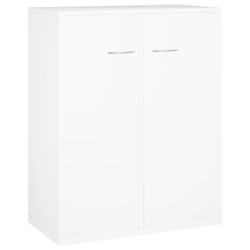 Sideboard White 60x30x75 cm Engineered Wood