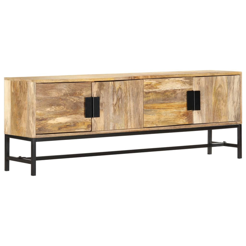 vidaXL TV Cabinet 140x30x50 cm Solid Mango Wood