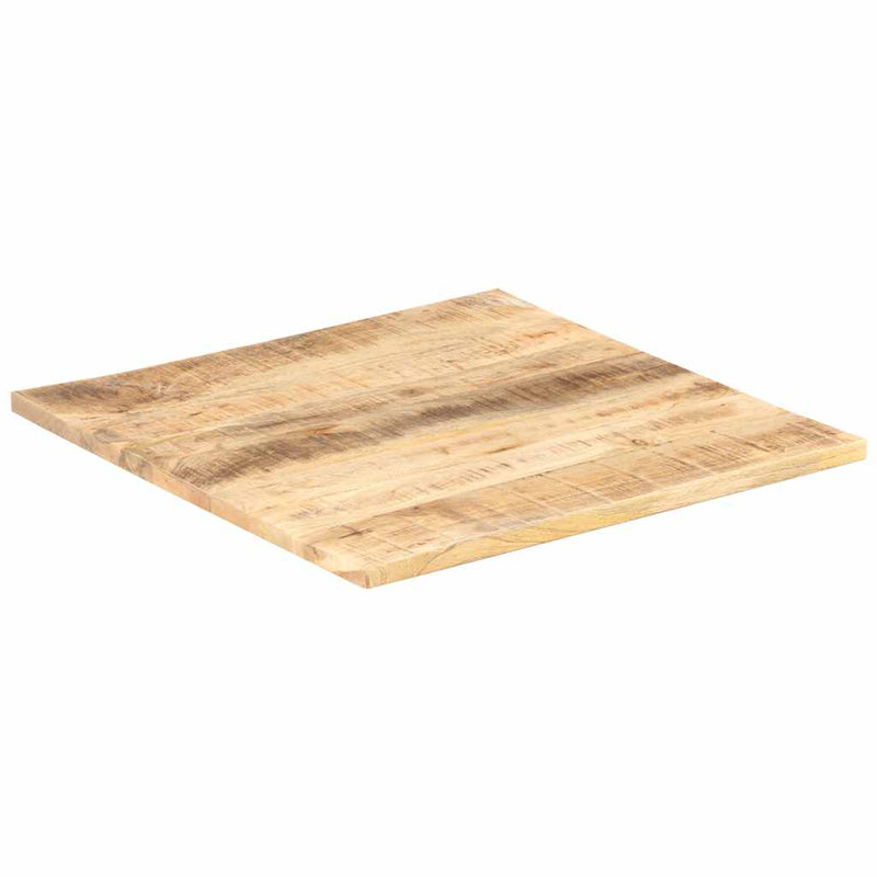 vidaXL Table Top Solid Wood Mango 25-27 mm 60x60 cm