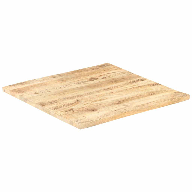 vidaXL Table Top Solid Wood Mango 25-27 mm 60x60 cm