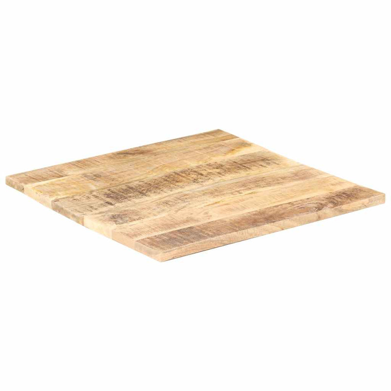 vidaXL Table Top Solid Wood Mango 25-27 mm 60x60 cm