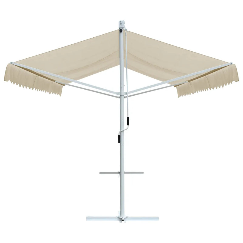 Free Standing Awning 500x300 cm Cream
