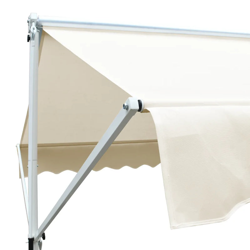 Free Standing Awning 500x300 cm Cream