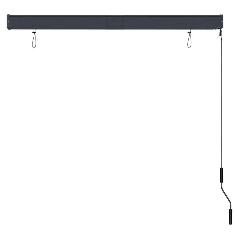 Outdoor Roller Blind 140x250 cm Anthracite