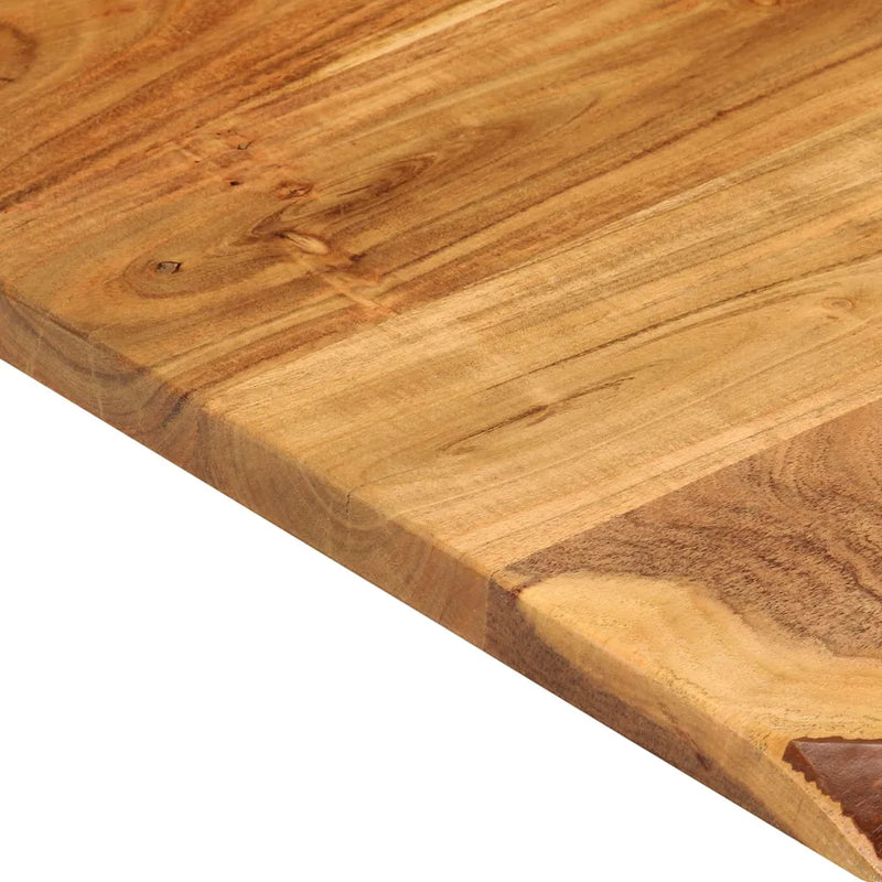 Bathroom Vanity Top Solid Acacia Wood 100x52x2.5 cm