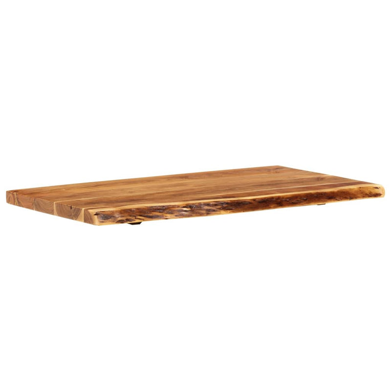 Bathroom Vanity Top Solid Acacia Wood 100x52x3.8 cm