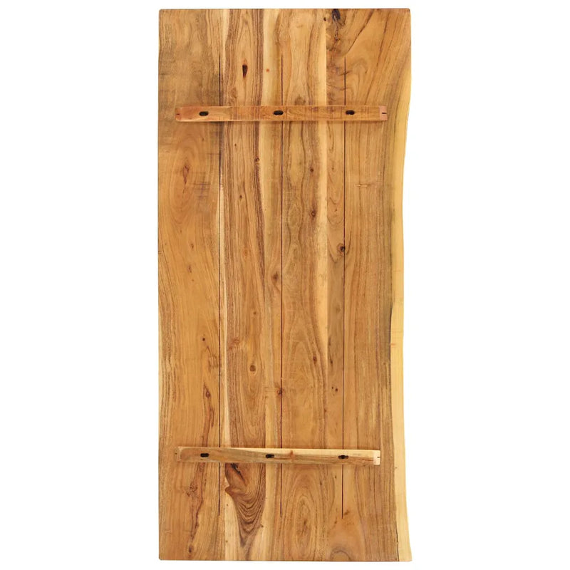 Bathroom Vanity Top Solid Acacia Wood 114x52x2.5 cm