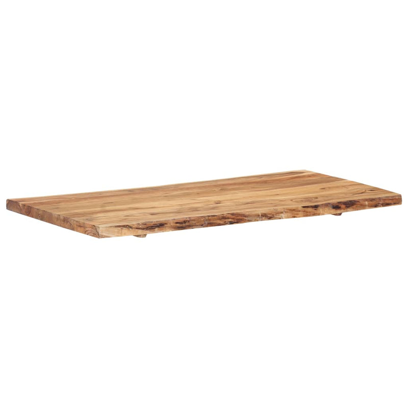 Table Top Solid Acacia Wood 118x(50-60)x3.8 cm