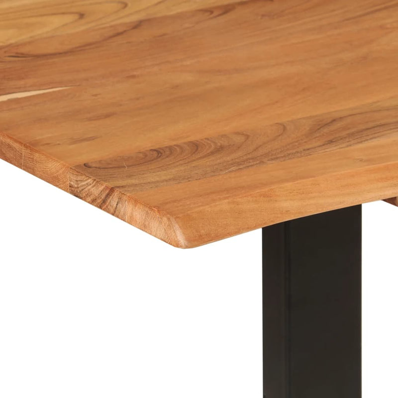 Dining Table 140x70x76 cm Solid Acacia Wood