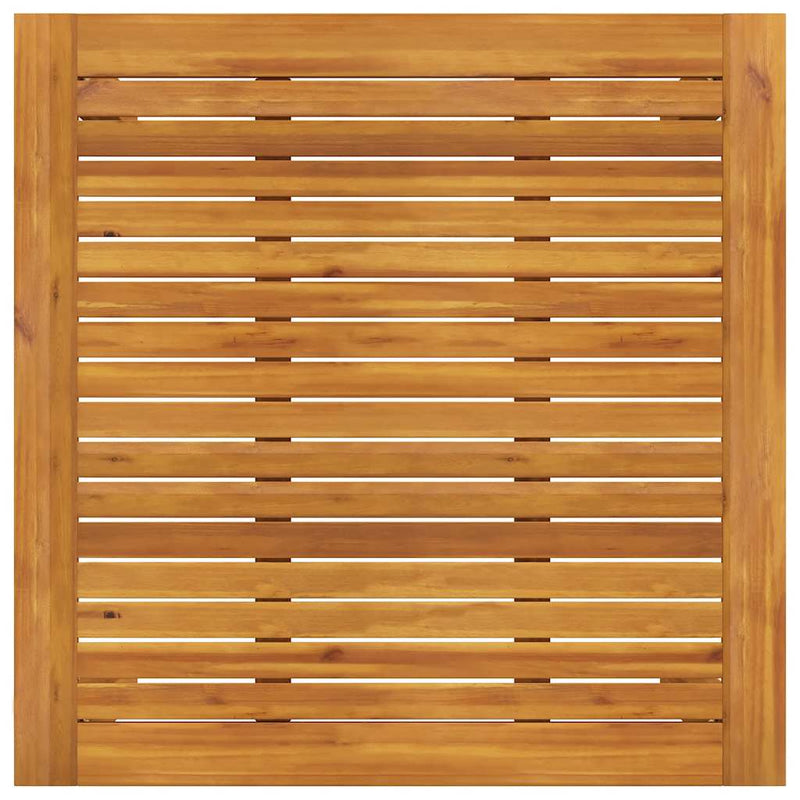 vidaXL Garden Table 85x85x74 cm Solid Acacia Wood