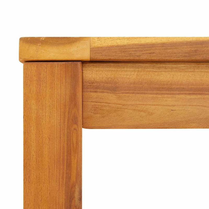 vidaXL Garden Table 85x85x74 cm Solid Acacia Wood