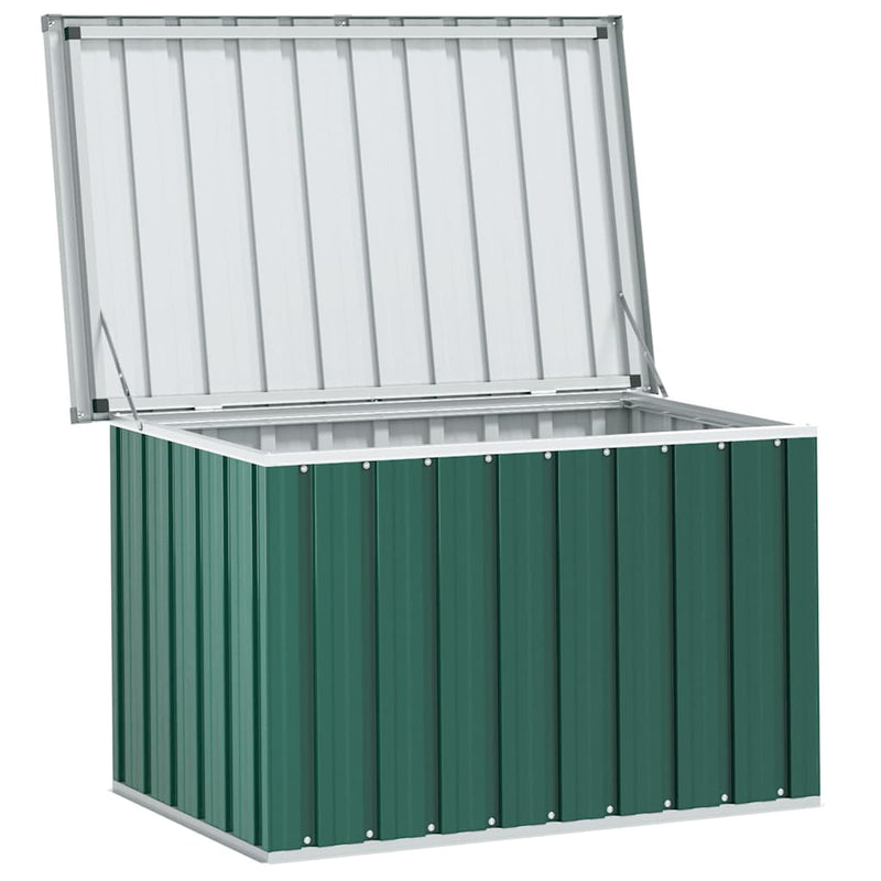 vidaXL Garden Storage Box Green 109x67x65 cm