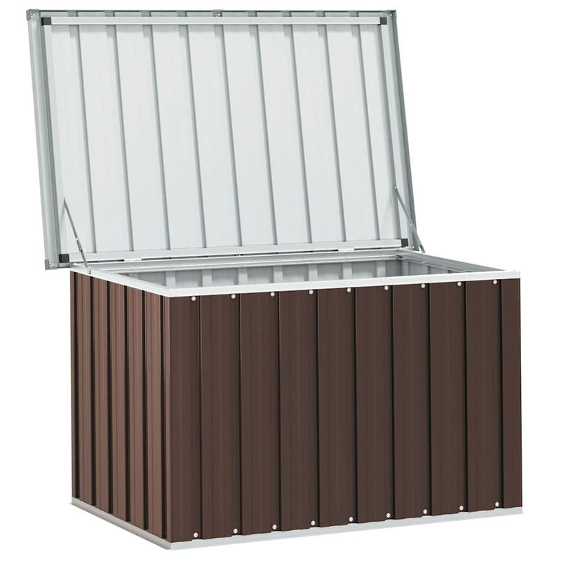 vidaXL Garden Storage Box Brown 109x67x65 cm