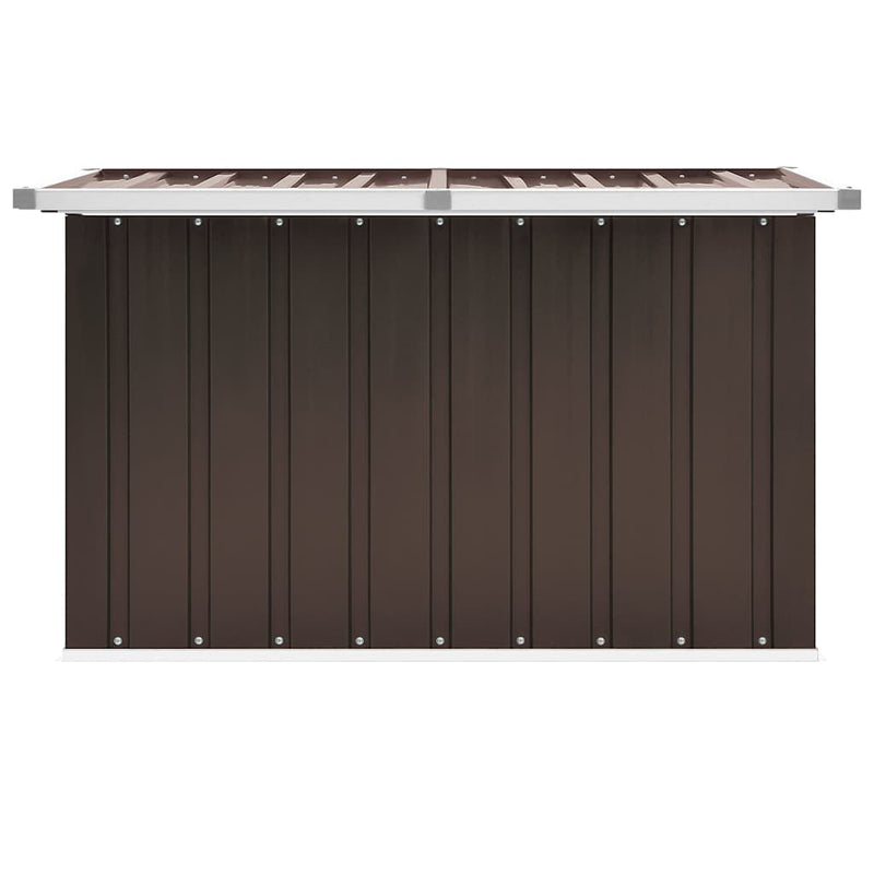 vidaXL Garden Storage Box Brown 109x67x65 cm