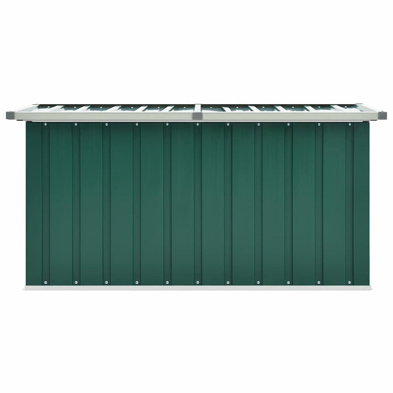 vidaXL Garden Storage Box Green 129x67x65 cm