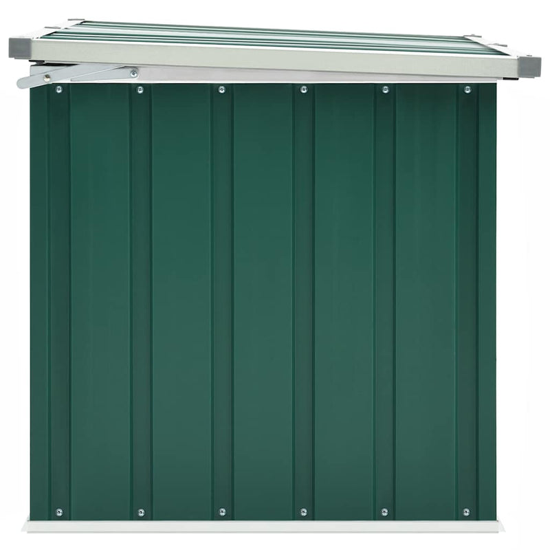 vidaXL Garden Storage Box Green 129x67x65 cm