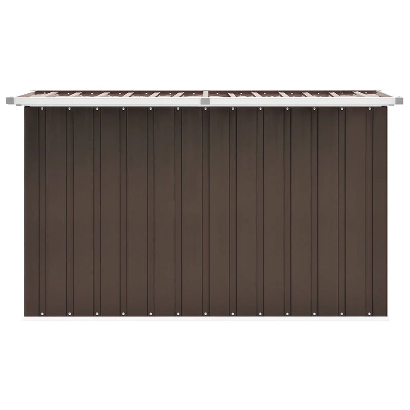 Garden Storage Box Brown 149x99x93 cm