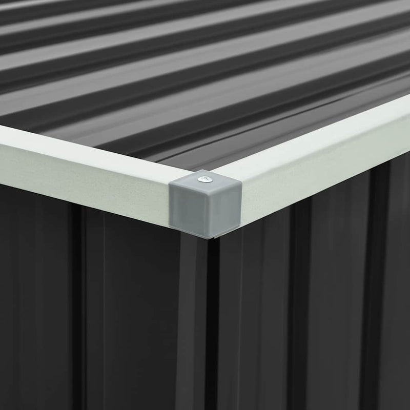 vidaXL Garden Storage Box Anthracite 171x99x93 cm