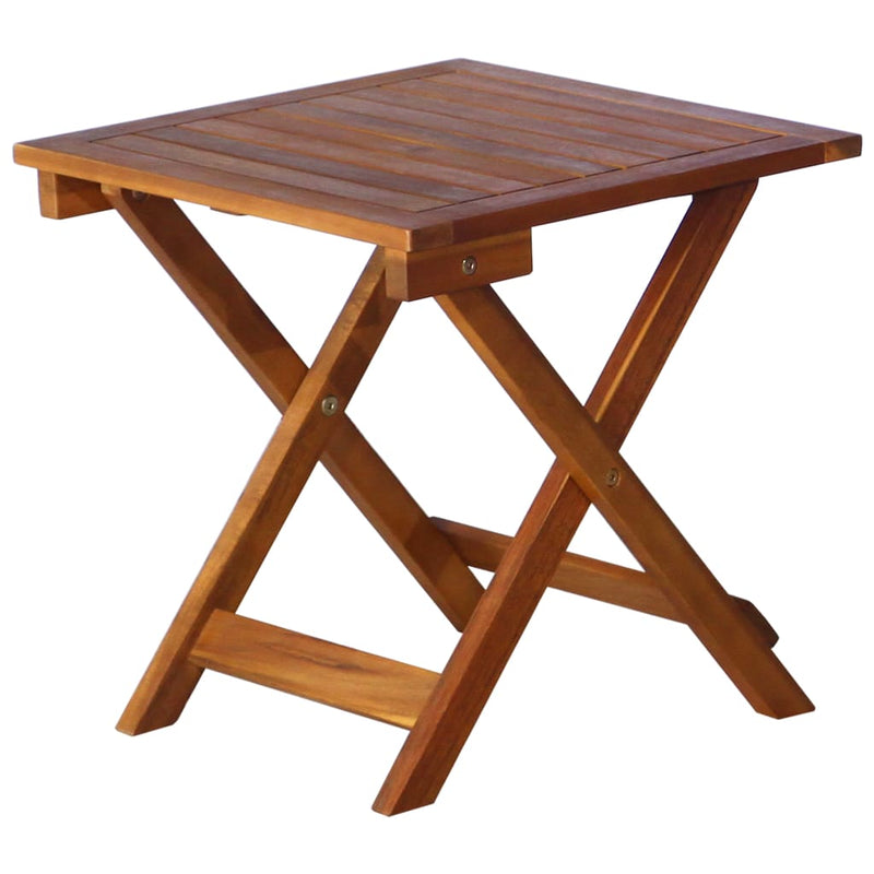 vidaXL 3 Piece Sunlounger with Tea Table Solid Wood Acacia