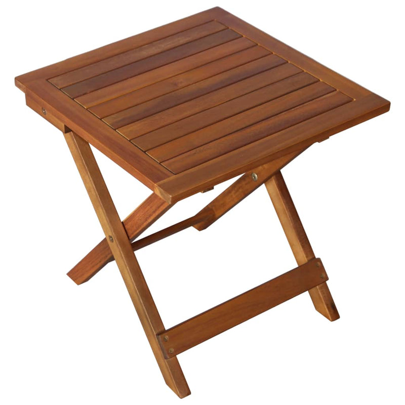 vidaXL 3 Piece Sunlounger with Tea Table Solid Wood Acacia