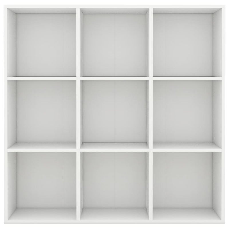 vidaXL Book Cabinet White 98x29x97.5 cm Engineered Wood