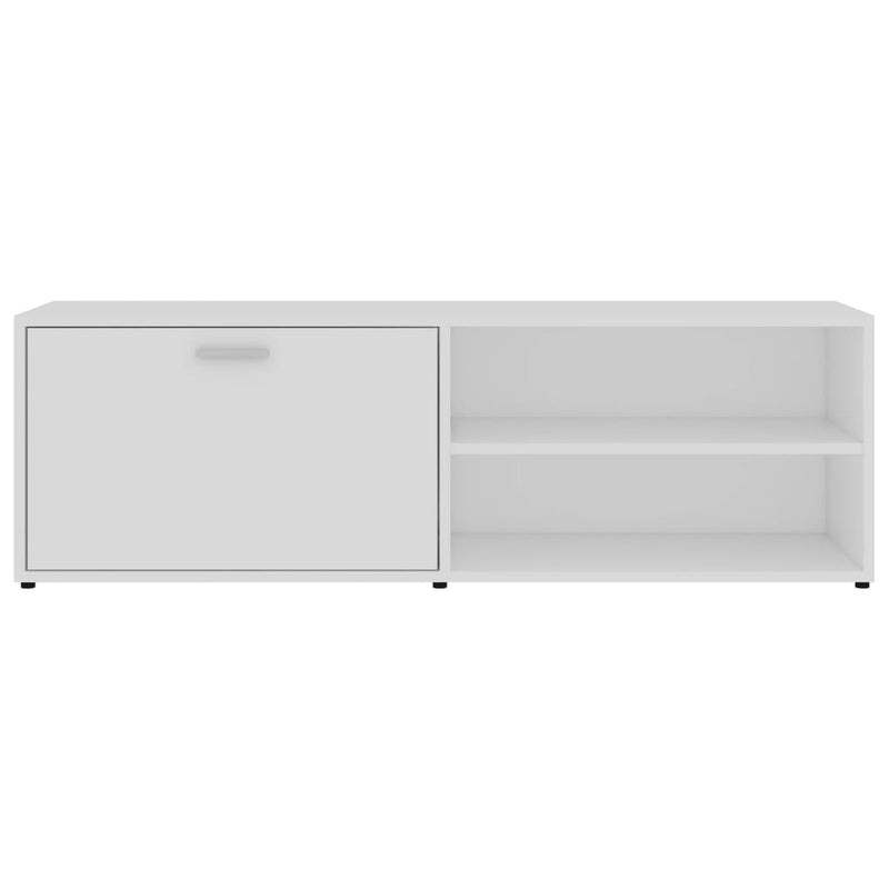 vidaXL TV Cabinet White 120x34x37 cm Engineered Wood