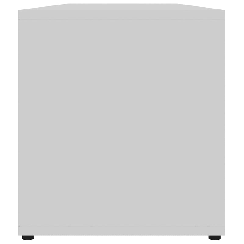vidaXL TV Cabinet White 120x34x37 cm Engineered Wood